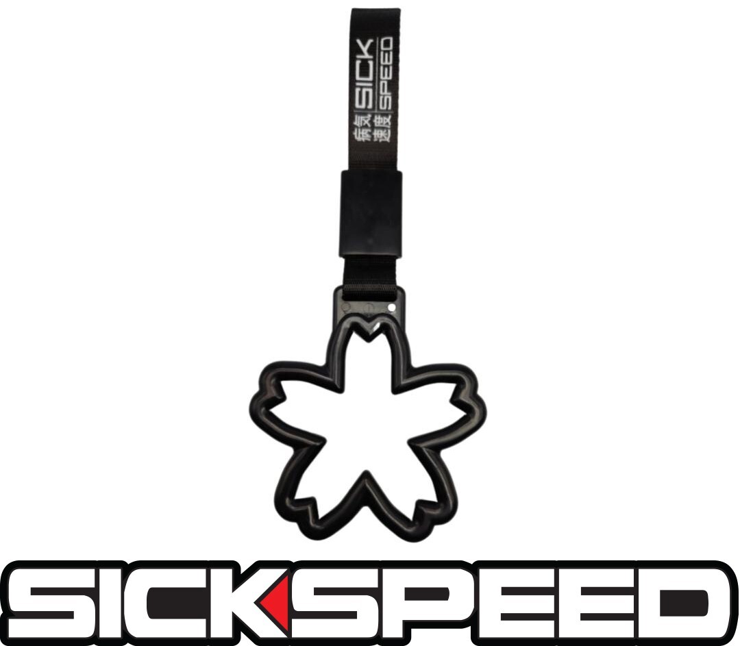 SICKSPEED Black Tsurikawa Sakura Cherry blossom | eBay