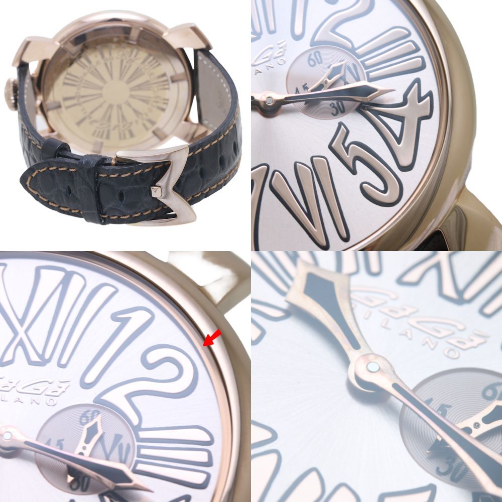 GAGA MILANO Manuale Slim 46mm Old Model 5085.02 Men's Watch GAGA MILANO Manuale Slim 46mm Old Model 5085.02 Men's Watch