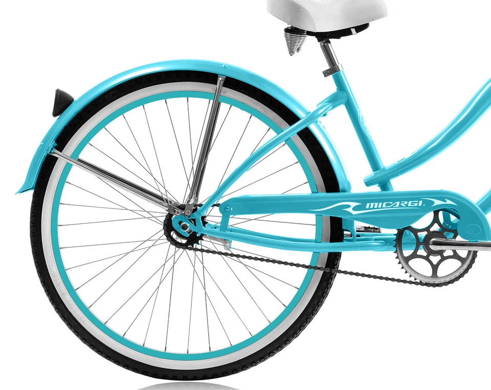 Bicicleta de 26" Beach Cruiser Dama Freno de montaña Freno de una sola velocidad Bicicleta para mujeres Foto 4 de 4