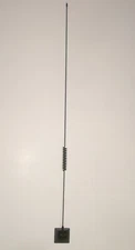 OPEK VUG-270W/B REPLACEMENT DUAL BAND VHF/UHF ON GLASS MOUNT ANTENNA WHIP & BASE