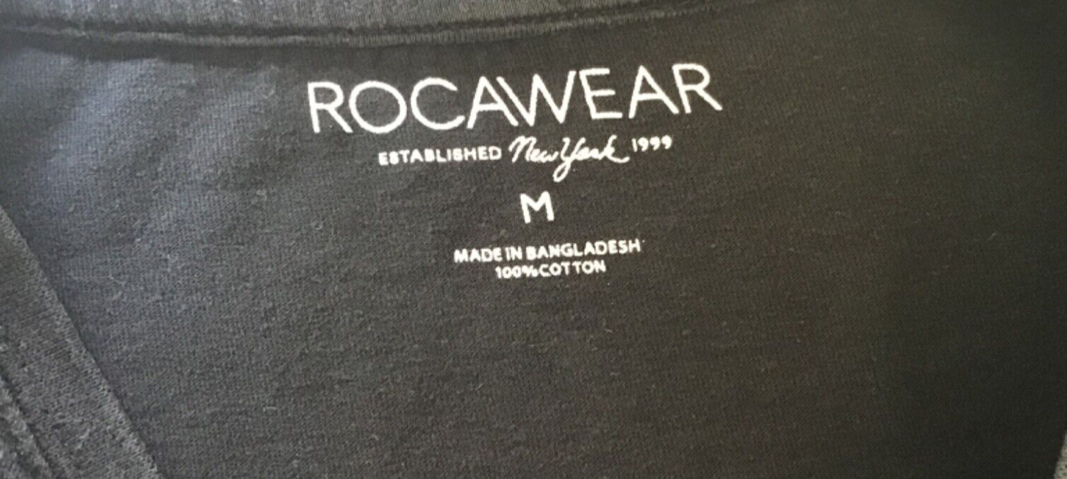 ROCAWEAR Black Brooklyn New York Brain Made TShirt … Gem
