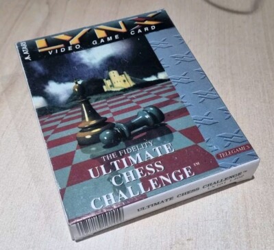 Ultimate Chess Atari Lynx Brandneu Nicht Versiegelt Original Old Original Stock