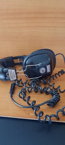 Solavox Vintage Hifi Stereo Headphones Model 300 Black untested - Picture 6 of 6