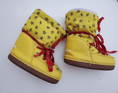 Bobo Choses Cosmo Boots Yellow Little Kid Size US  12  EU 30  (31152B)