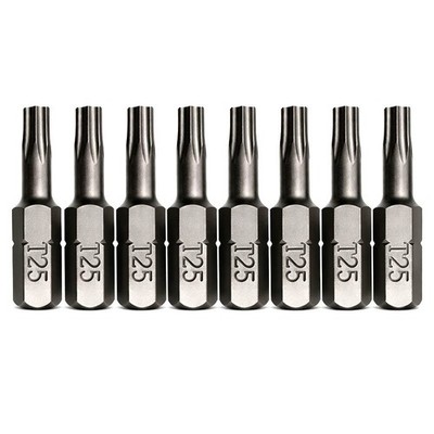 Profi Torx Tx25 Bit 8 St. Torx Bits Tx25 mit Mehrfachkaufrabattierung