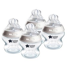 Tommee Tippee Natural Start Closer To Nature 5 oz. Baby Bottles 4 Pk Newborn New