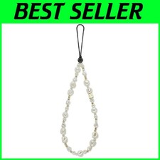 Phone Charm Heart Pearl Bow Star Wrist Strap