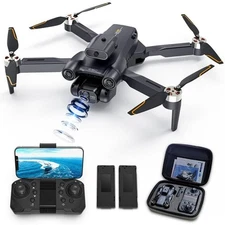 Drone with 4K Camera for Adults, AUOSHI RC Quadcopter Brushless Motor, Altitude