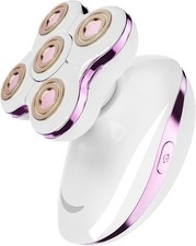 Electric Razors for Women Legs: Rechargeable Body Shaver - Wet Dry Waterproof Ha