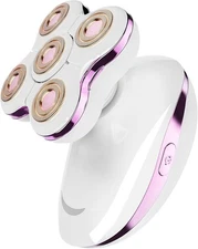 Electric Razors for Women Legs: Rechargeable Body Shaver - Wet Dry Waterproof Ha