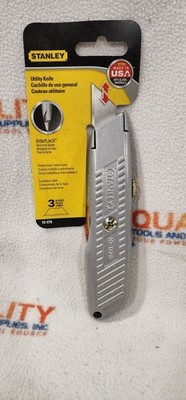 New Vintage Stanley 10-079 Retractable Metal Utility Knife Made in USA