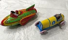 SCHYLLING TIN TOYS-Rocket Racer Friction, #1 Wind-Up Race Car, Reproductions