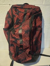 Nike Elite Backpack 24"x14" Black And Red Camo Used Good Condition