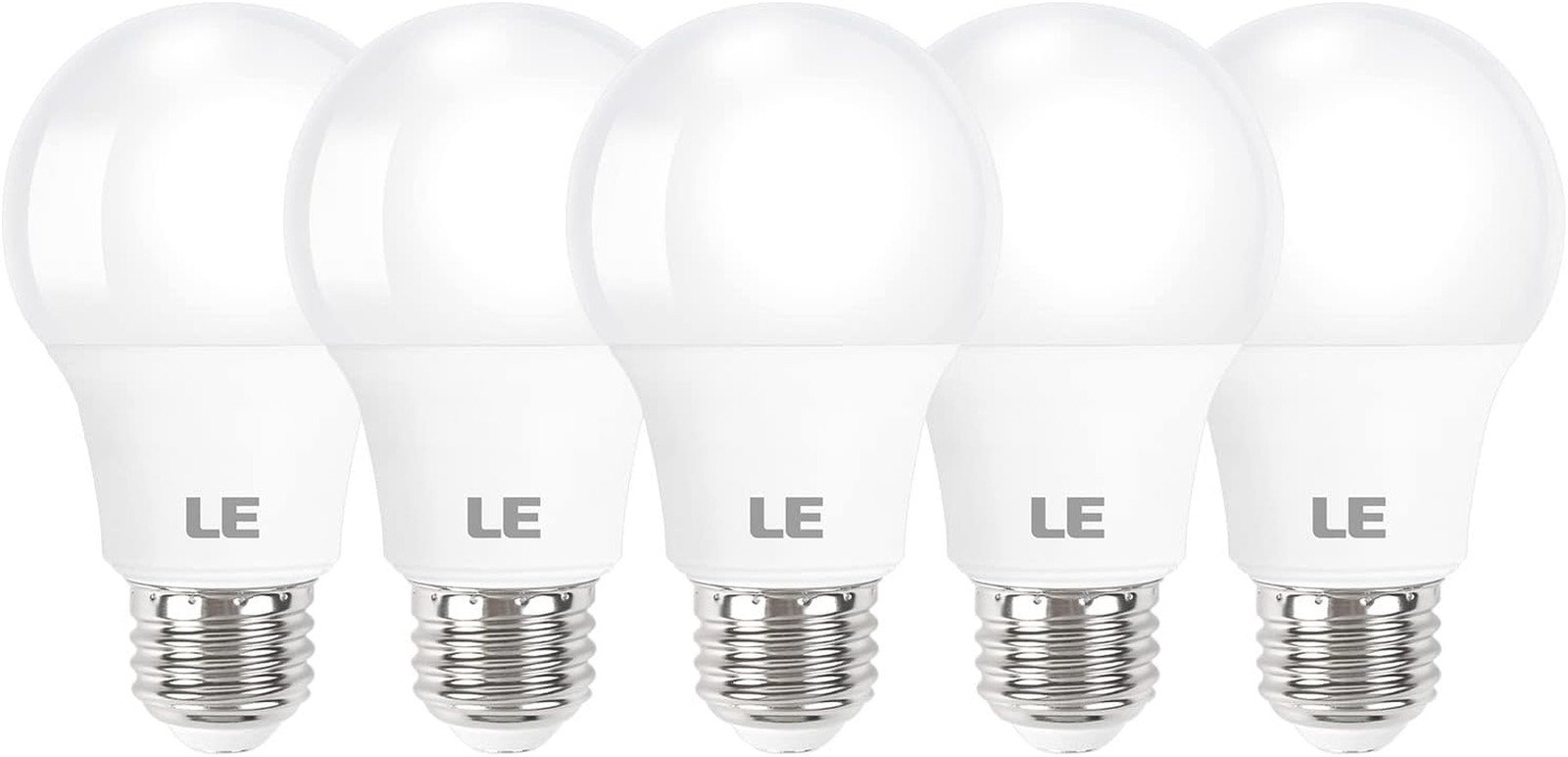 60 Watt Equivalent, 9w 800 Lumens Non-dimmable, Daylight Whi
