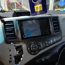 For Toyota Sienna 2011-2014 Radio Car Stereo Apple Carplay Android 15 GPS Navi