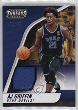 2022 Chronicles Draft Picks Threads Rookie Memorabilia Blue /99 AJ Griffin 3wu