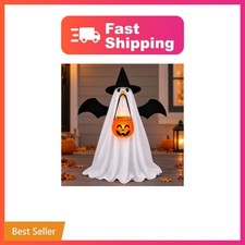 Halloween Porch Goose Outfit for 23 Inch Statue, Ghost Witch Costume Set  Sp...