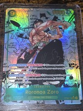 One Piece Roronoa Zoro Manga Rare OP06-118 En...