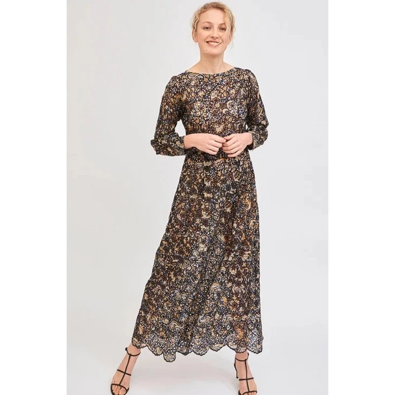 knee length dresses for ladies Mimi long dress main image 0