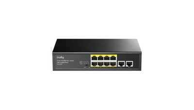 5902887070815 CUDY FS1010P przełącznik sieciowy, 8-portowy, PoE+, 120W CUDY
