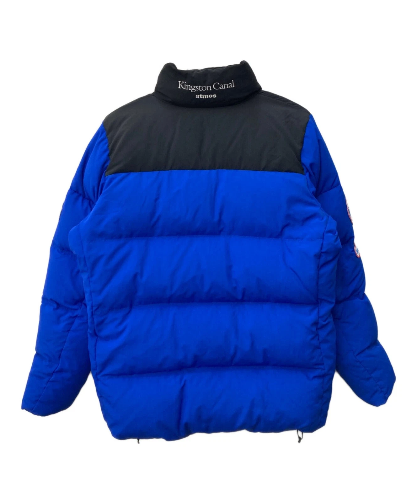 Columbia x ATMOS Collaboration Kingston Canal Text Jacket Men's Size M Blue image 2