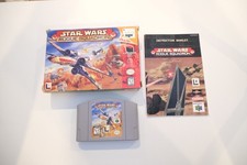 Star Wars Rogue Squadron (Nintendo 64, 1998) N64 CIB Complete with Box & Manual