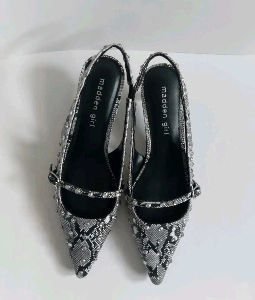 Tacón de gatito Madden Girl para mujer Krystall-R talla 6,5 Foto 3 de 4