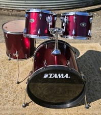  Tama Imperialstar 4 Piece Drum Kit - Wine RED - 12, 13 , 16 , 22 