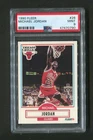 Michael Jordan Bulls NBA Guard 1990-91 Fleer Basketball Card #26 GRADED PSA 9