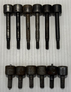 Vintage Tamiya Long  & Short Joint Shaft Axles Frog Brat Blackfoot Beetle VTG