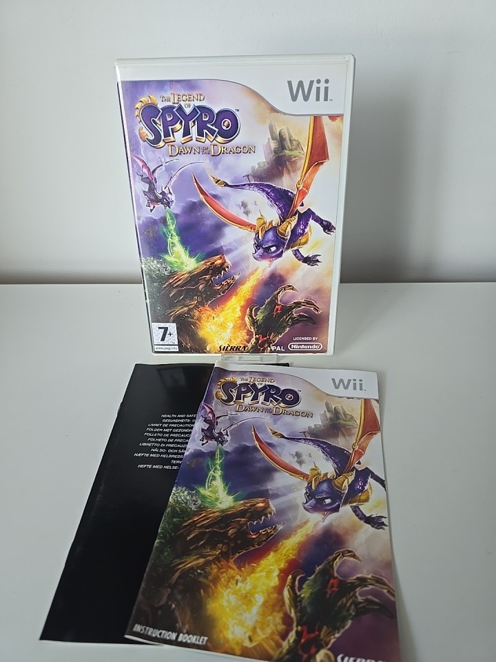 The Legend of Spyro: Dawn of the Dragon (Nintendo Wii, 2008) Kids Game