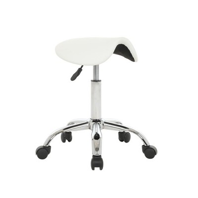 Lykke Sattelstuhl Comfort, weiß