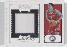 2022 Chronicles Draft Picks Encased Substantial Rookie Swatches Johnny Davis 5w7
