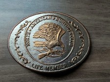 North American Hunting Club Wings Of Gold Vintage Belt Buckle