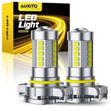 AUXITO LED Fog Light Bulb H16 5202 Fog Light Bulb White 6000K High Power Lamps