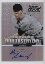 2013 Panini Prizm Perennial Draft Picks Silver Rob Zastryzny #54 Auto ll2