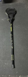 Reebok Lacrosse Complete Stick Black Yellow with Yellow Graphics