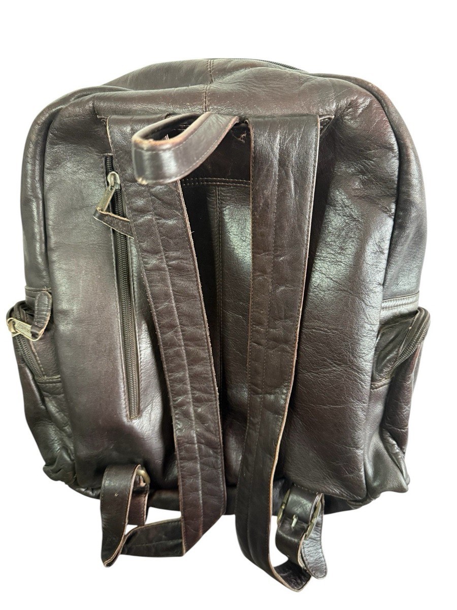 VTG Clava signed western coreGenuine Leather Backpack  Stylish & spacious Pre-Lv View 2