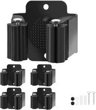 Broom Holder Wall Mount, 4PCS Broom Hanger Wall Mount, Stainless Steel Heavy Dut