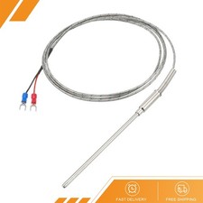 K Type Temperature Sensor Probe 1.5M Cable 4x100mm Probe Thermocouple 32 1472 F