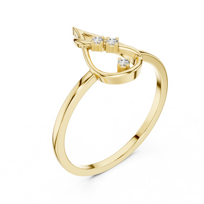 Certified Round VVS1 Natural Diamond Cosmos Anniversary Ring 14k Gold Over