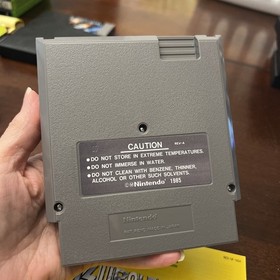 NES Burai Fighter, 1990 probado, due&ntilde;o original. Cartucho/Funda/Manual 