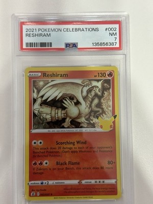 Reshiram 002/025 Celebrations Holo | eBay