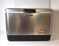 Coleman Stainless Steel Belted 54 Qt Chrome C...