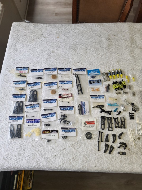 Team Associated TC3 Parts LOT RC Touring Car