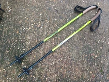 2 x Fischer BCX Variolite Ski Poles Telescopic 115-160cm New Baskets