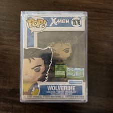Funko Pop! Marvel X-Men Wolverine Classic Unmasked #1576 ECCC Exclusive LE 5000