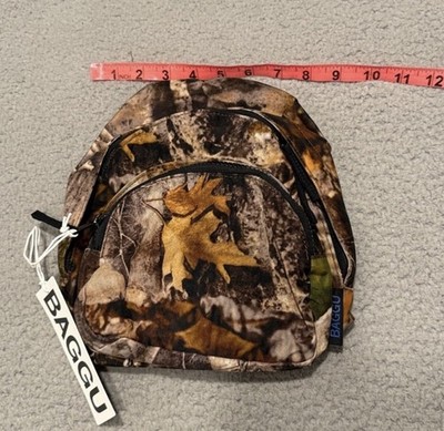 7am mini backpack camo forest Camouflage Hunting - Daypack and daily essentials Baggu Camouflage Mini Backpack Color