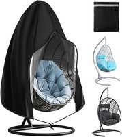 HäNgesessel Abdeckung 210D Oxford Wasserdicht Winddicht Uv-BestäNdig 230X200Cm