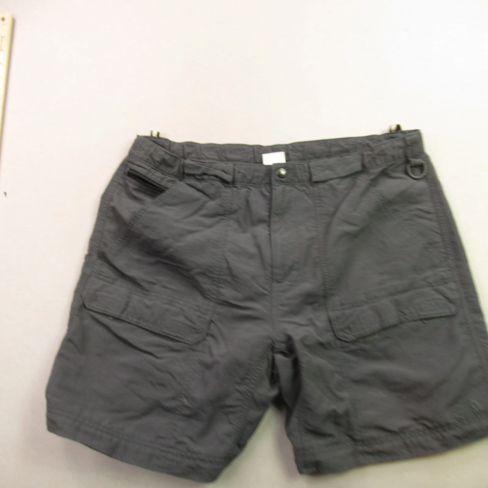 North Face Shorts Mens Large Cargo Casual Pockets Hiking Outdoors Gray